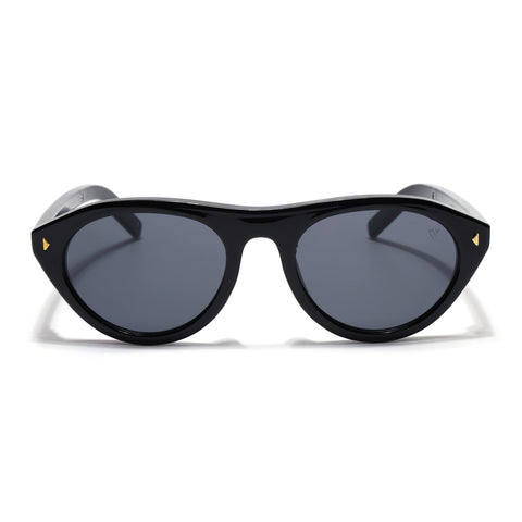 Heron | Black Oval Sunglasses  | MG9204