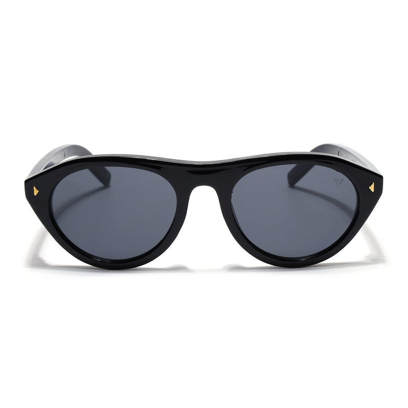 Heron | Black Oval Sunglasses  | MG9204