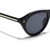 Heron | Black Oval Sunglasses  | MG9204