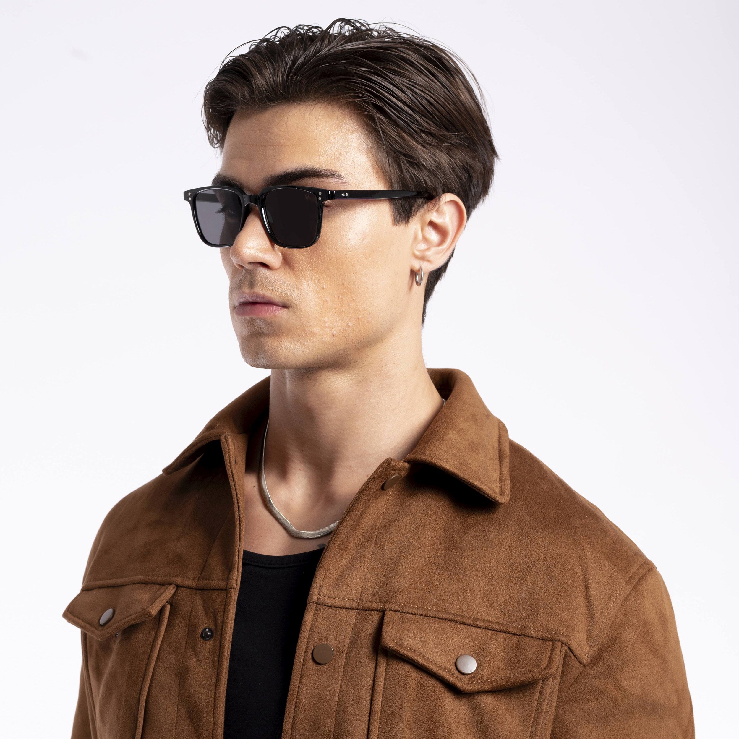 Onyx | Black Wayfarer Sunglasses MG3729
