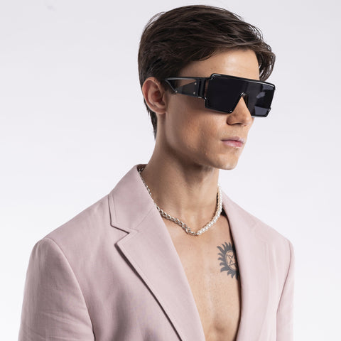 Torin | Black Wayfarer Sunglasses - MG4564