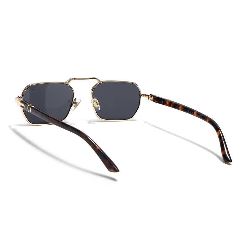 Kepler | Black Hexagonal Sunglasses | MG7659