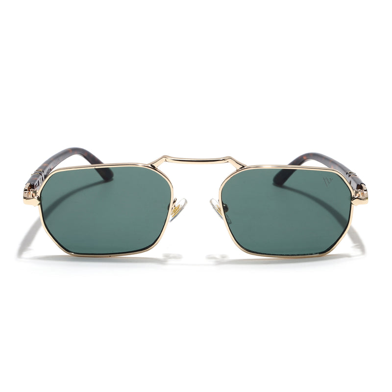 Kepler | Green Hexagonal Sunglasses | MG7661