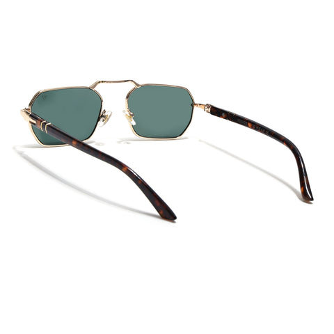 Kepler | Green Hexagonal Sunglasses | MG7661
