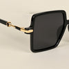 Black Square Polarized Sunglasses - PMG4277