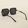 Black Square Polarized Sunglasses - PMG4277