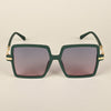 Grey & Pink Square Polarized Sunglasses (P213PMG4279)