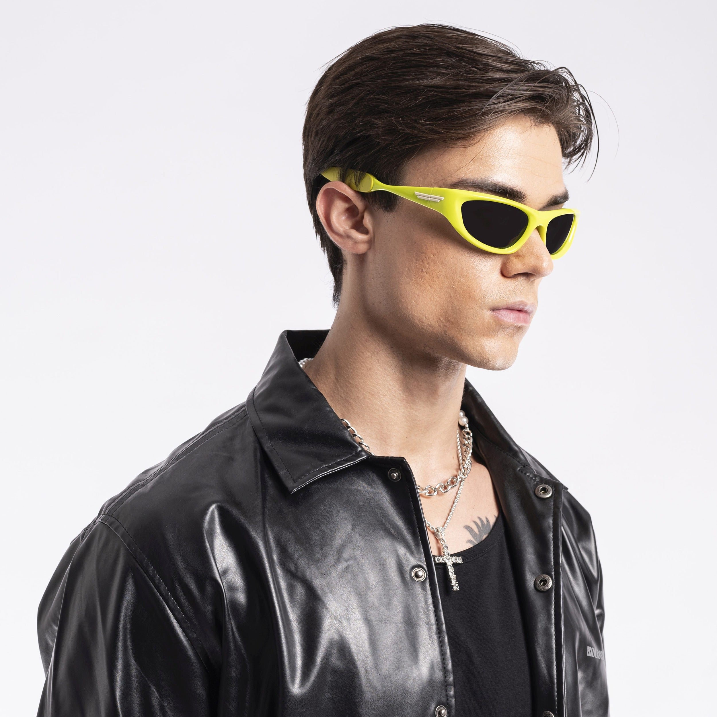 Echelon | Black Polarized Wrap Around Sunglasses - PMG4019
