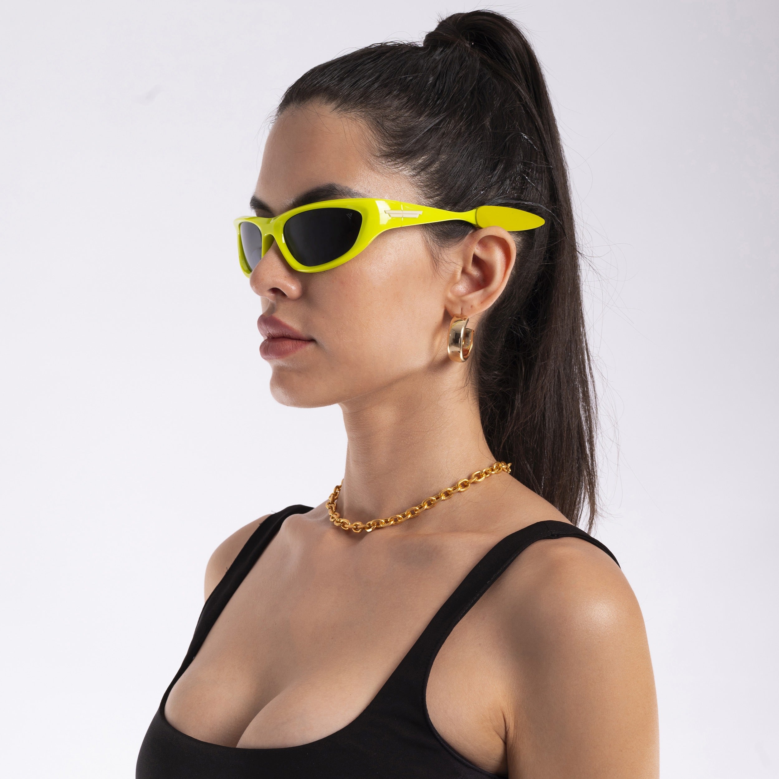 Echelon | Black Polarized Wrap Around Sunglasses - PMG4019