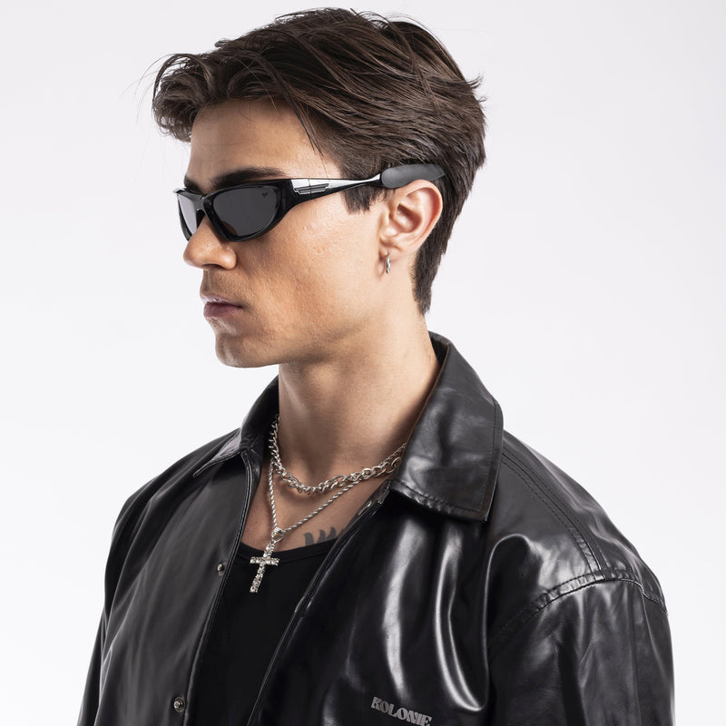 Echelon | Black Polarized Sunglasses - PMG4020