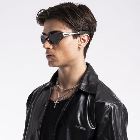 Echelon | Copper & Black Polarized Wrap Around Sunglasses - PMG4021