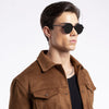 Grit | Shine Black Polarized Round Sunglasses - PMG4297