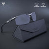 Turbo Aluminium | Silver-Black Polarized Sunglasses - PMG4649