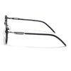 Round Polarized Sunglasses (Grey Lens | Matt Black Frame - SLPMG9098)