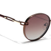 Round Polarized Sunglasses (Brown Lens | Brown Frame - SLPMG9101)