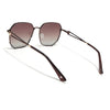 Oversize Sunglasses (Brown Lens | Brown & Golden Frame - SLMG9113)