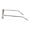 Rectangle Polarized Sunglasses (Blue Lens | Silver Frame - SLPMG9082)