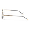 Rectangle Polarized Sunglasses (Olive Lens | Golden Frame - SLPMG9084)