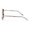 Oval Polarized Sunglasses (Red Lens | Golden Frame - SLPMG9074)