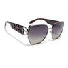 Oversize Polarized Sunglasses (Olive Lens | Grey Frame - SLPMG9105)