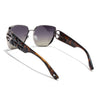 Oversize Polarized Sunglasses (Olive Lens | Grey Frame - SLPMG9105)