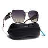 Oversize Polarized Sunglasses (Olive Lens | Grey Frame - SLPMG9105)