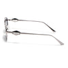 Hexagonal Polarized Sunglasses (Grey Lens | Silver Frame - SLPMG9076)
