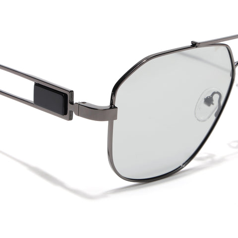 Wayfarer Sunglasses (Grey Lens | Gun Matel Frame - SLMG9017)