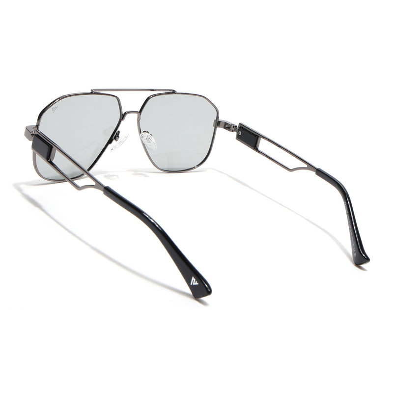 Wayfarer Sunglasses (Grey Lens | Gun Matel Frame - SLMG9017)