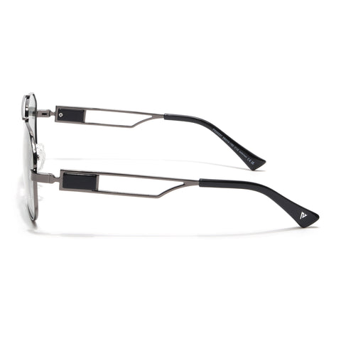 Wayfarer Sunglasses (Grey Lens | Gun Matel Frame - SLMG9017)