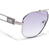 Wayfarer Sunglasses (Purple Lens | Grey Frame - SLMG9018)