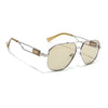 Wayfarer Sunglasses (Green Lens | Grey Frame - SLMG9019)