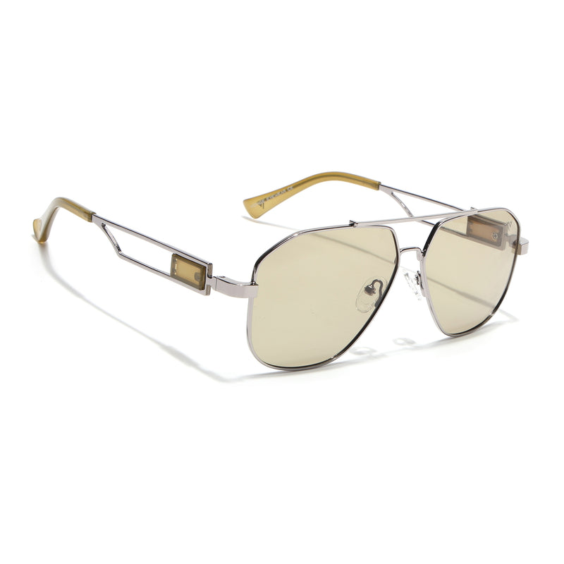 Wayfarer Sunglasses (Green Lens | Grey Frame - SLMG9019)