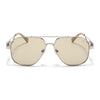 Wayfarer Sunglasses (Green Lens | Grey Frame - SLMG9019)