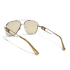 Wayfarer Sunglasses (Green Lens | Grey Frame - SLMG9019)