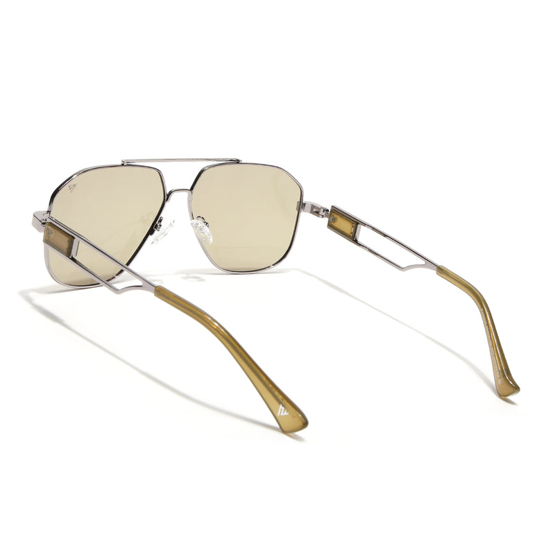 Wayfarer Sunglasses (Green Lens | Grey Frame - SLMG9019)