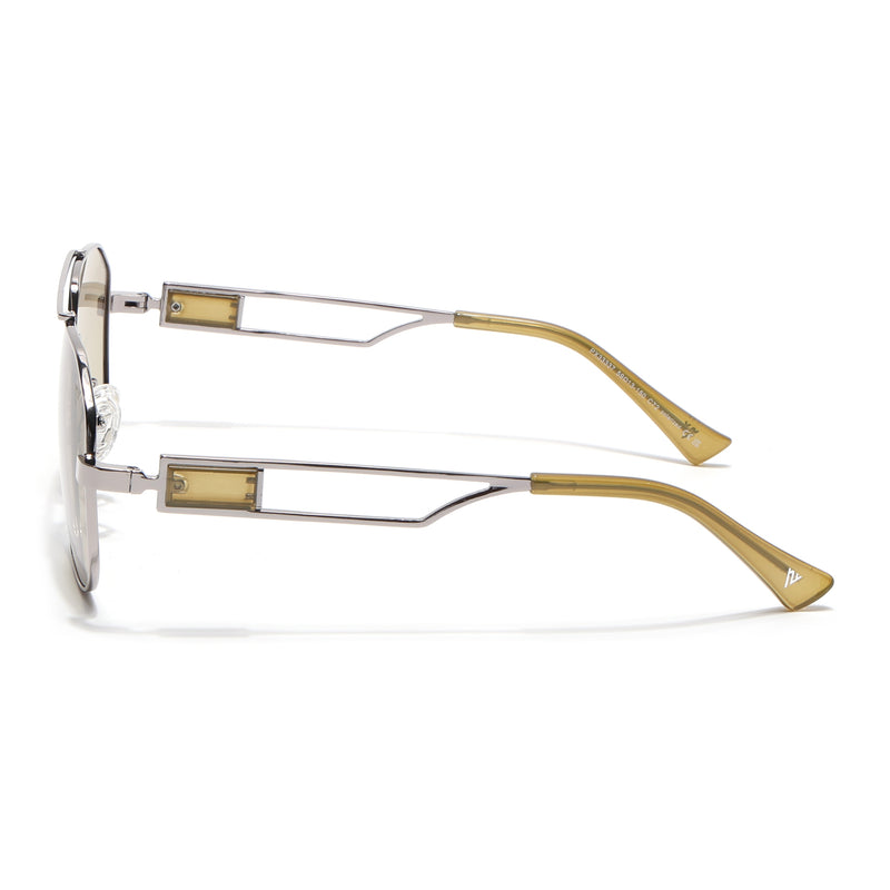 Wayfarer Sunglasses (Green Lens | Grey Frame - SLMG9019)