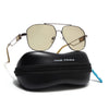Wayfarer Sunglasses (Green Lens | Grey Frame - SLMG9019)
