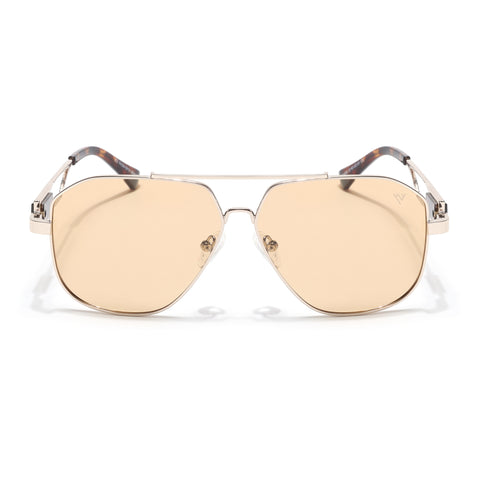 Wayfarer Sunglasses (Yellow Lens | Golden Frame - SLMG9021)