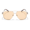 Wayfarer Sunglasses (Yellow Lens | Golden Frame - SLMG9021)