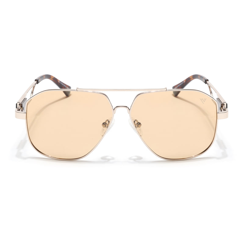 Wayfarer Sunglasses (Yellow Lens | Golden Frame - SLMG9021)