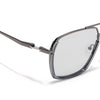 Wayfarer Polarized Sunglasses (Grey Lens | Gun Matel Frame - SLPMG9033)