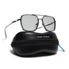 Wayfarer Polarized Sunglasses (Grey Lens | Gun Matel Frame - SLPMG9033)
