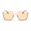 Wayfarer Polarized Sunglasses (Yellow Lens | Golden Frame - SLPMG9037)