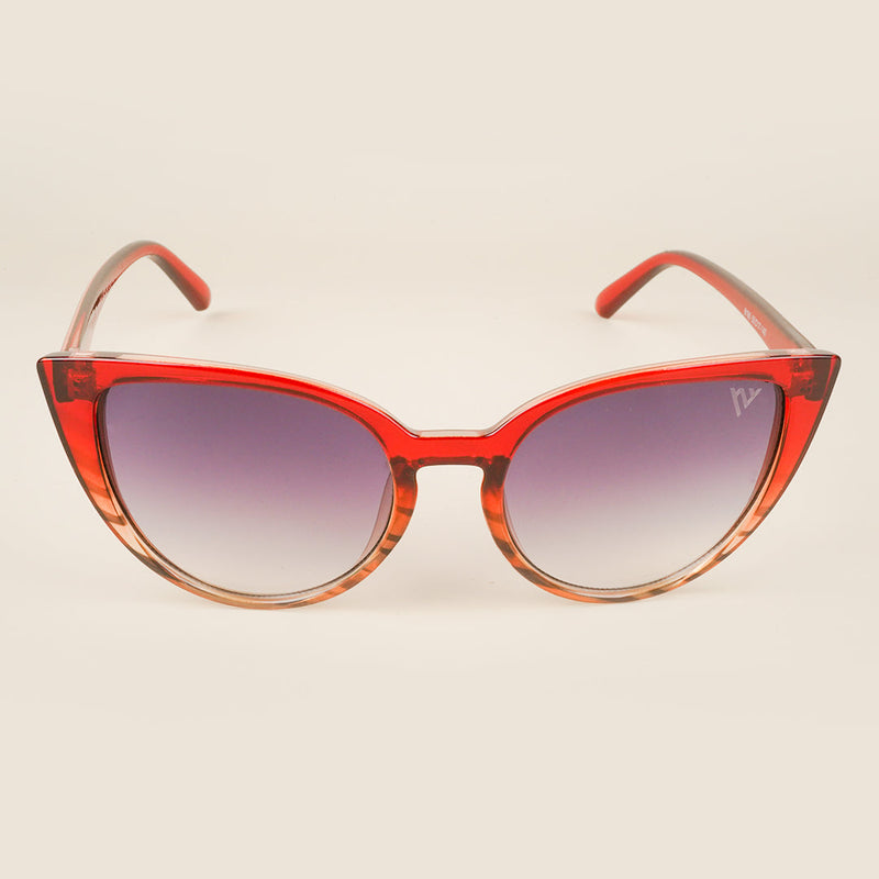 Violet & Clear Cateye Sunglasses (9190MG4106)