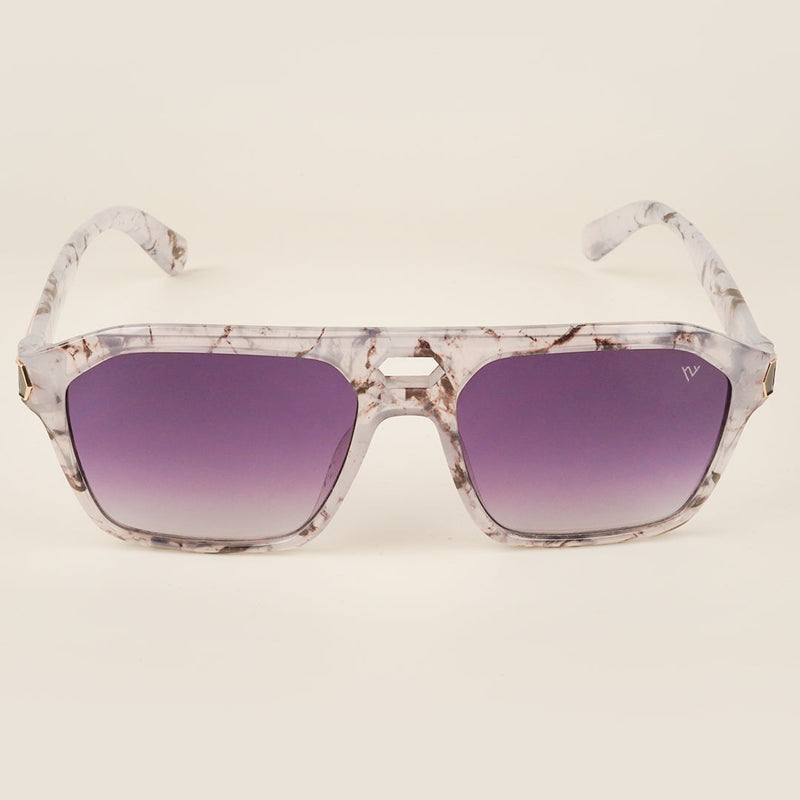 Violet & Clear Wayfarer Sunglasses (2343MG4100)