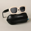 Black Rectangle Sunglasses - MG4200