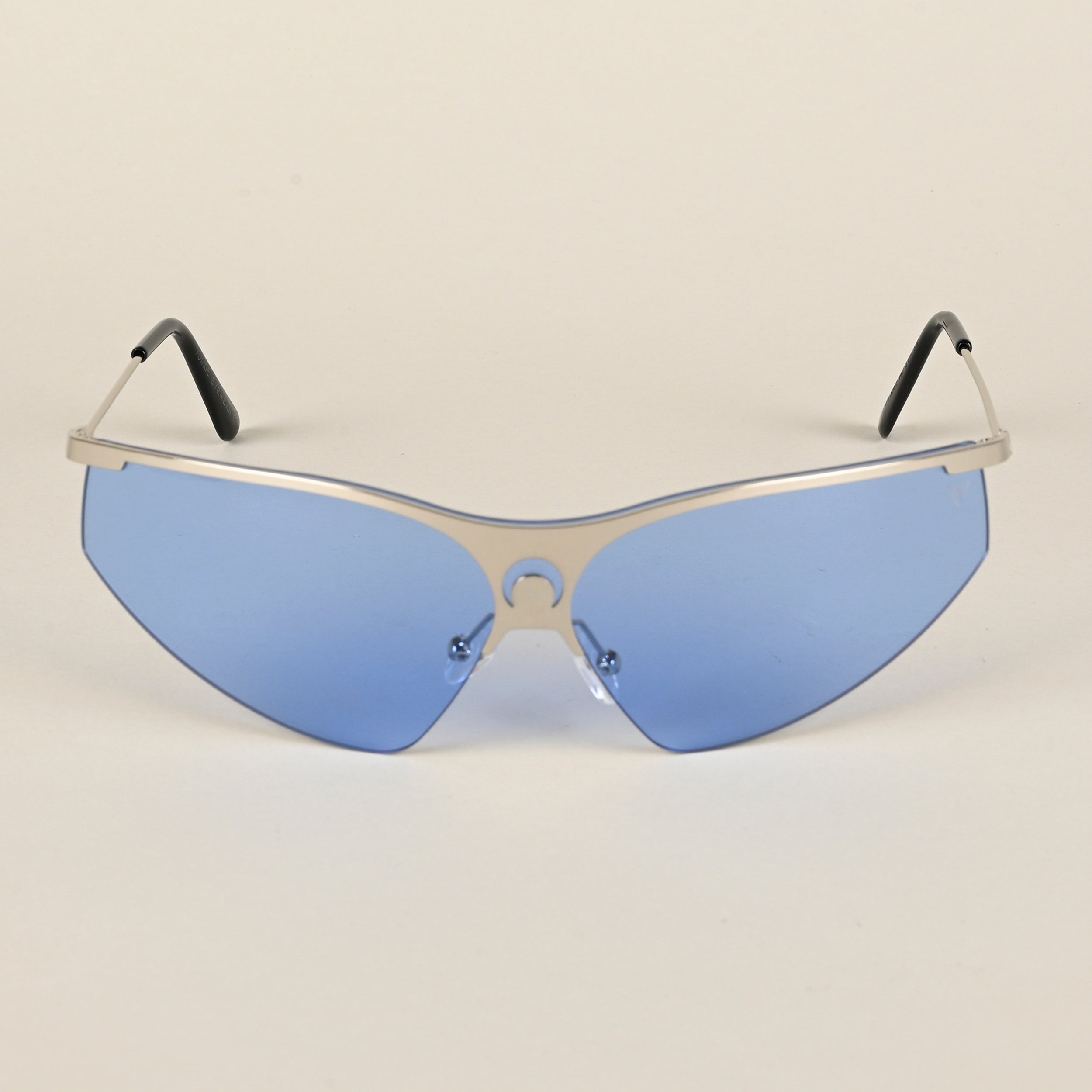 Voyage Blue Wrap-Around Sunglasses for Men & Women - MG4222