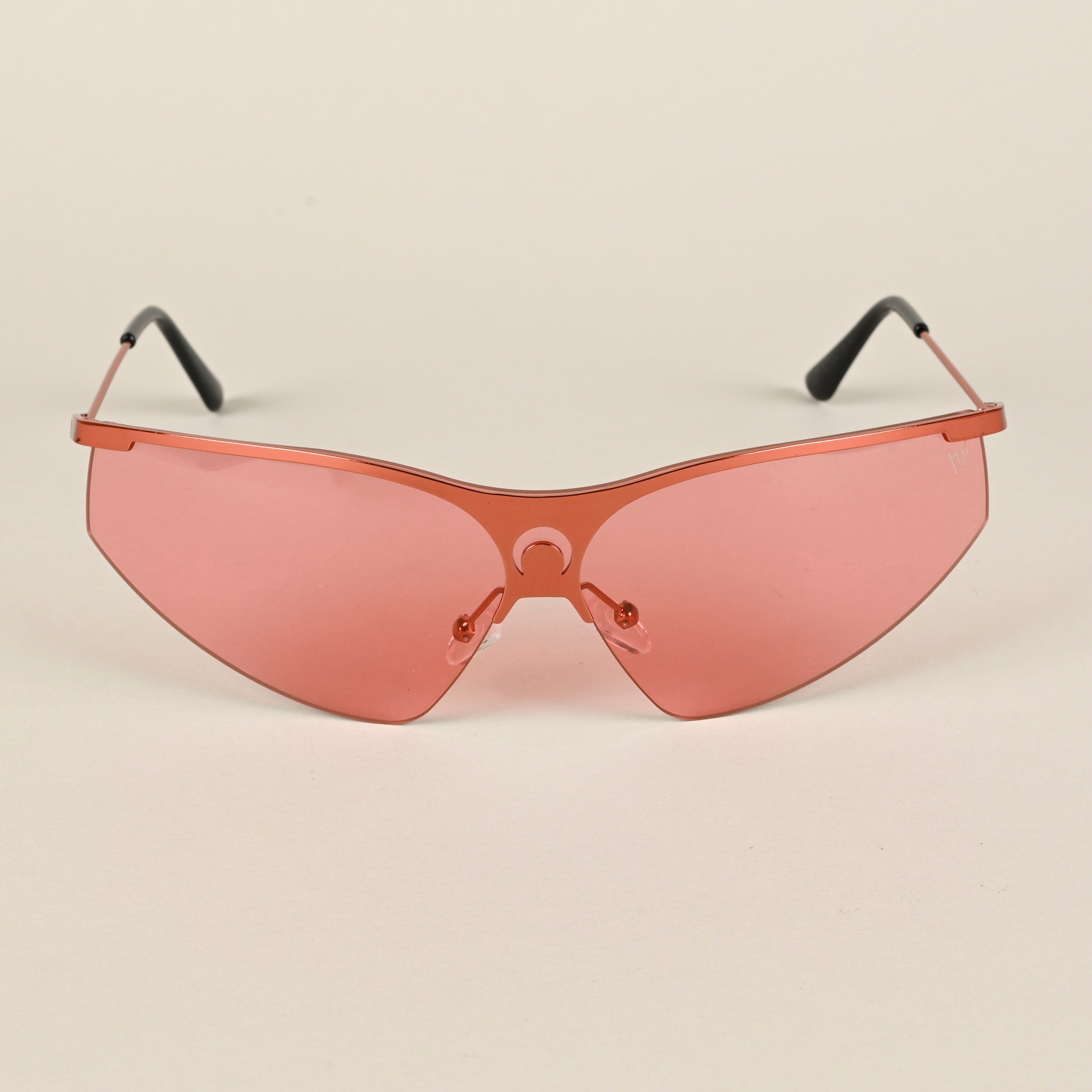 Voyage Red Wrap-Around Sunglasses for Men & Women - MG4221