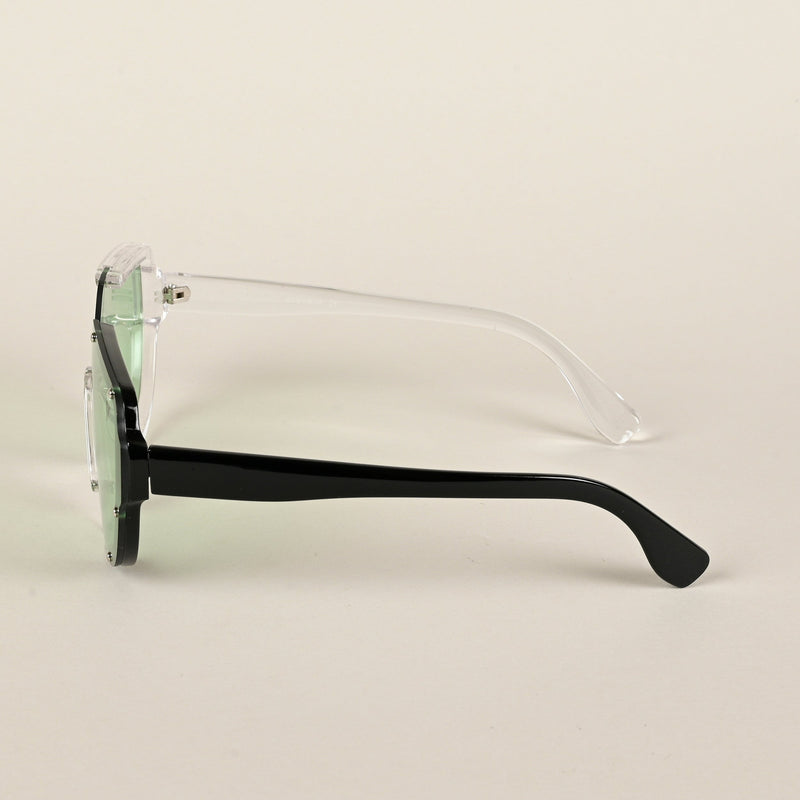 Wayfarer Green Sunglasses (8721MG4185)
